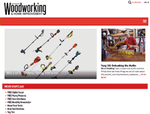 Tablet Screenshot of canadianwoodworking.com