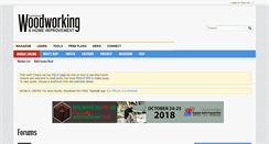 Desktop Screenshot of forum.canadianwoodworking.com